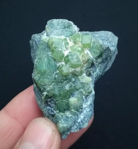 Green Garnet from Balochistan Pakistan. - Bild 1 von 6