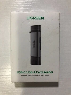 UGREEN - USB-C/USB-A Card Reader - Supports Data Transfer Rate up to 5Gbps - NEW - Image 1 of 3