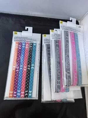 Under Armour Niñas Antideslizantes Atléticas 15 Diademas Diademas ~4 Paquetes~ NUEVO Foto 1 de 4