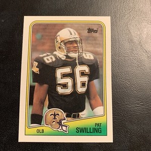 #66 Pat Swilling New Orleans Saints  ￼￼1988 Topps Cb37C