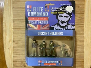 Blue Box Elite Command Collector's Series Die Cast British Soldiers New - Picture 1 of 6