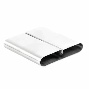 Olympia Menu Card Holder with Rounded Design Made of Stainless Steel A5 Size - Picture 1 of 5