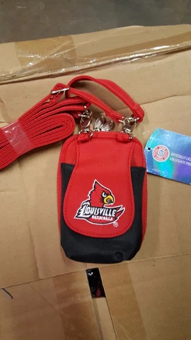 Louisville Cardinals Purse Plus Touch Phone  ID Wallet Charm 14 Gift Compact Cover