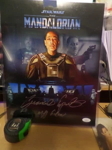 Giancarlo Esposito Moff Gideon Mandalorian signiert 11x14 Foto JSA COA Star Wars - Bild 1 von 3