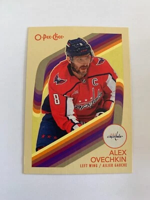 2023-24 O-Pee-Chee Retro #8 Alex Ovechkin - Washington Capitals - Image 1 of 2