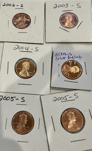 2000’s Proof Memorial 6 Coin Lot ~ Awesome Gems ~ J34 Cover