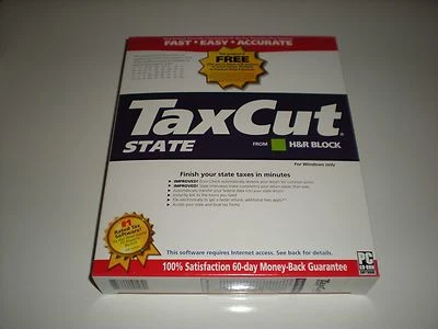 H&R Block TaxCut 2003 State version. New in box.  - Image 1 of 2