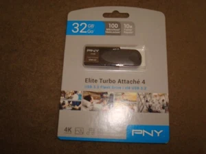 PNY ELITE TURBO CONECTORES 4 32 GB - Imagen 1 de 3