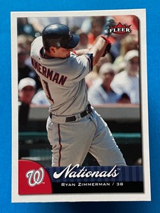 2007 Fleer Ryan Zimmerman #7