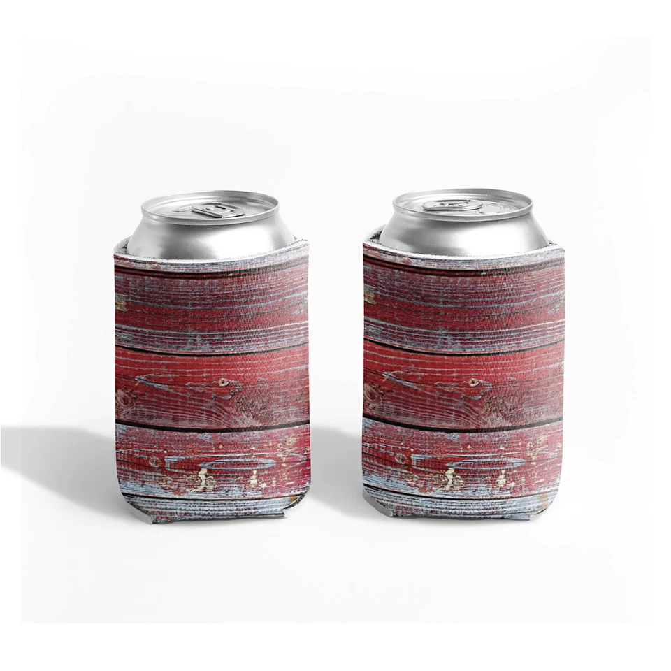 Venta al por mayor Enfriadores de latas de fondo personalizados, Enfriadores de latas en blanco a todo color Foto 1 de 3