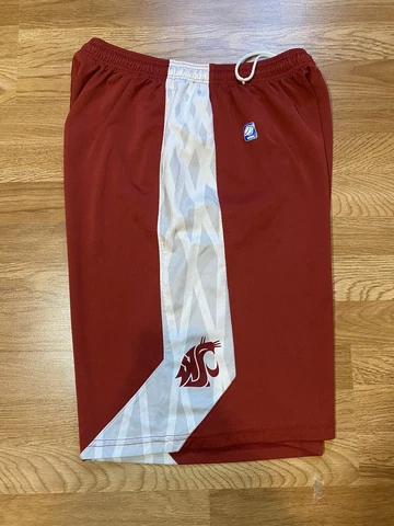 Men’s Nike Washington State Cougars WSU Team Issued Bball Practice Shorts Sz XL Cover