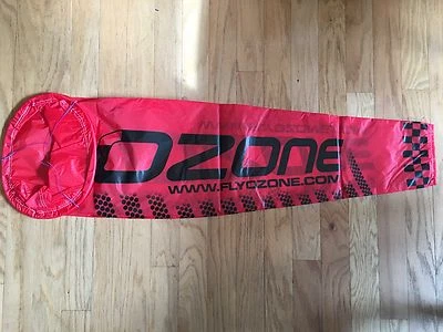 Pequeño calcetín de ozono rojo para paramotor y parapente Foto 1 de 3