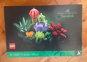 Empty Box Only LEGO Succulents Plant Decor Building Kit 10309 Empty Box Only - Picture 1 of 3