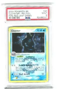 2004 Pokemon EX Fire Red & Leaf Green 20/112 Cloyster Reverse Foil PSA 9 MINT - Picture 1 of 2