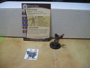 =Dungeons and Dragons DUNGEONS OF DREAD Defiant Rake 43/60 with card= - Picture 1 of 1