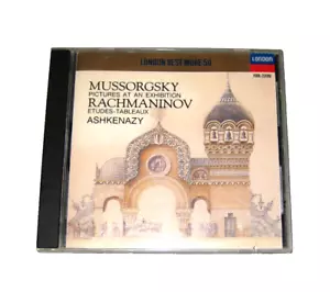 Ashkenazy CD Mussorgsky Pictures At Exhibition Rachmoninov Etudes Japan Import - Picture 1 of 3