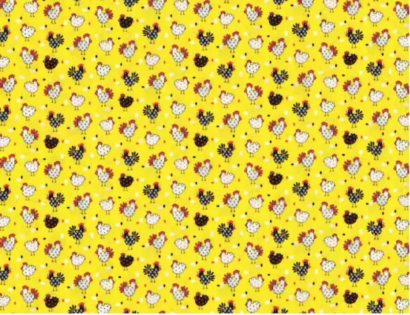 CORTINA DE SALPICADERO Ventana Amarillo Pollo Granja Animales Cortinas Decoración ENVÍO GRATUITO Foto 1 de 1