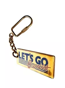 1988 Brisbane Broncos NRL Vintage Rare Gold Rugby League Football Keyring - Bild 1 von 5