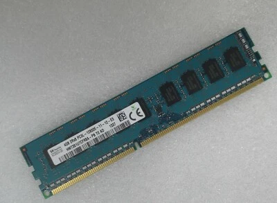 SK Hynix 4GB DDR3 1600 ECC UDIMM RAM 2Rx8 PC3L-12800E  for DELL HP Lenovo Acer  - Image 1 of 4