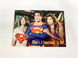 What's A Superman To Do? Lois & Clark Superman DC Card #68 SkyBox 1995 - Picture 1 of 2