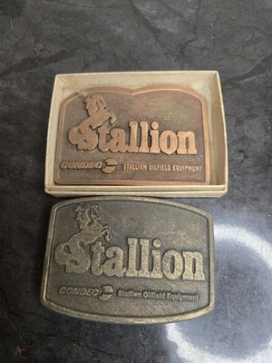 (2) Hebilla de cinturón para equipos de campos petrolíferos Stallion Foto 1 de 2