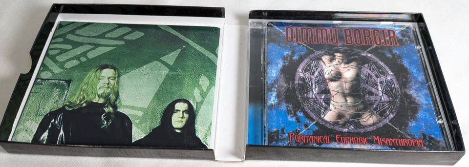 Dimmu Borgir - Puritanical Euphoric Misanthropia - Deluxe Black Box CD - 2001 - Image 1 of 4