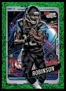 2024 TOPPS CROMO COSMICO VERDE RIFRATTORE DENARD ROBINSON JACKSONVILLE JAGUARS - Foto 1 di 2