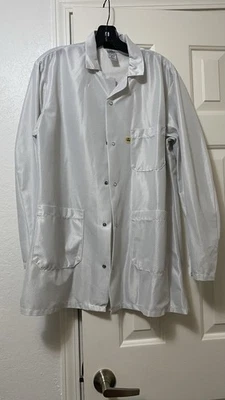 White Red Kap Lab Coat Unisex Adult S - Image 1 of 3