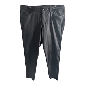 Lululemon ABC Warpstreme Hose Herren 36x32 Slim Fit 5 Pocket Schwarz Stretch Athleti - Bild 1 von 8
