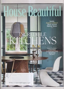 House Beautiful July August 2025 Incredible Kitchens (Magazine: Home Decor) - Picture 1 of 1