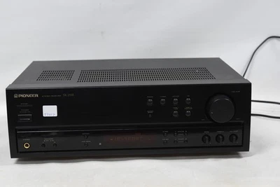 Pioneer SX-255R AM/FM Stereo Receiver Amplifier 100w RMS & Phono In -Vintage 90s - image 1 of 4