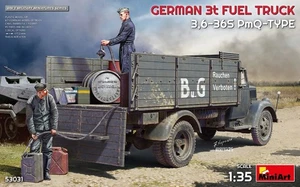KIT MODELLINO MILITARE MINIART GERMAN CAMION 3T FUEL TRUCK 3,6-36S PMQ-TYPE 1/35 - Foto 1 di 4