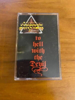 Stryper - To Hell With The Devil Vintage Cassette Tape 1986 Heavy Metal Rock 80s - Image 1 of 4