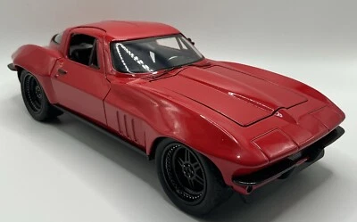  FAST & FURIOUS LETTY'S CORVETTE Die-cast 1:24 Red. COLOR A MUST HAVE  - Image 1 of 4