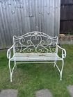 metal garden bench 2 Seater Used