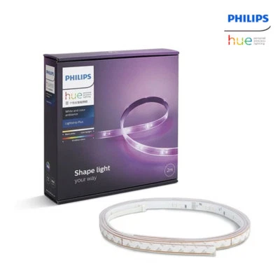 PHILIPS Hue White and color ambiance LightStrip Plus APR Base 2M 80in Smart LED - Image 1 of 4