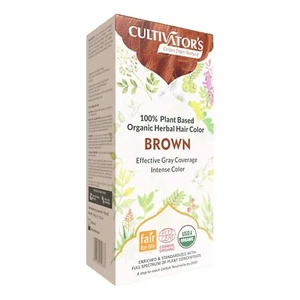 Cultivators Bio Kräuter Haarfarbe Braune Schatten 100gm - Bild 1 von 8