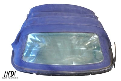 1998 - 2002 BMW E37 Z3M Z3 ROADSTER BLUE CONVERTIBLE ROOF SOFT TOP ASSEMBLY OEM Foto 1 de 4