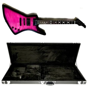 Hardluckkings Lady Luck Magenta Stain Black Mahagoni Korpus E-Gitarre - Bild 1 von 11