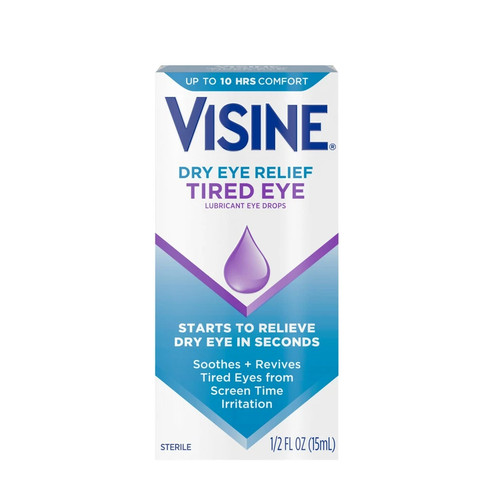VISINE Tired Eye Relief Drops 0.5oz 312547493093a675