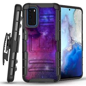 Custodia antiurto + fondina Galaxy Stars per modello Samsung Galaxy S20 - Foto 1 di 4