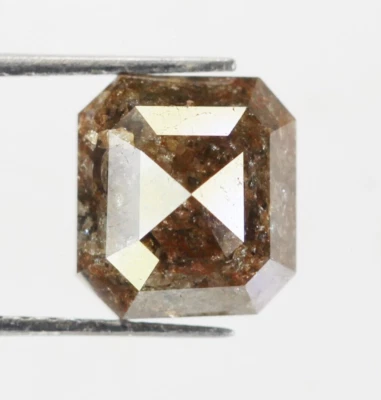 2.76 Carat Fancy Brown Diamond Natural Emerald Cut Loose diamond for Ring - Image 1 of 4