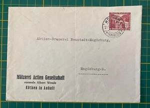 Brief Köthen Mi. 639 EF -6749 - Bild 1 von 3