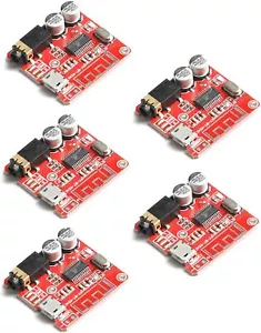 5 Stück Bluetooth Dekodierung Platine XY-BT-Mini MP3 4.1 Verstärker Modul... - Bild 1 von 1