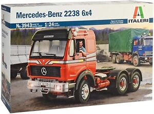 Mercedes Benz 2238 6x4 Model To Mount And To to Paint, ITA3943, échelle1/24, It