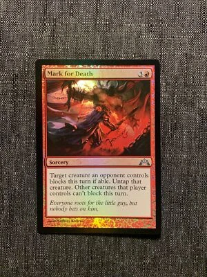 Mark for Death | Foil | NM | Gatecrash | Magic the Gathering MTG - Image 1 of 2