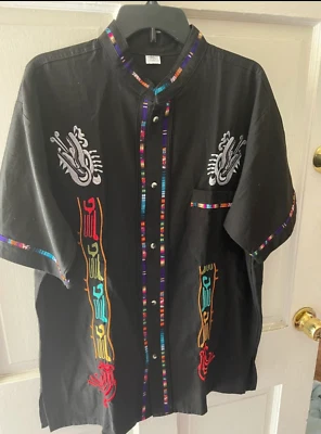 XXL Quetzalcoatl Aztec T-Shirt, Mens, Kukulkan T-shirts, Dragon, Serpent - Image 1 of 3