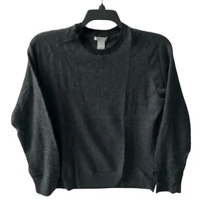Gap Mens XL Sweater Italian Merino Wool Pullover Jumper Base Layer Gray 461257 - Picture 1 of 9