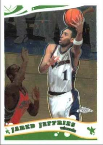 2005-06 Topps Chrome Jared Jeffries Washington Wizards #104 - Picture 1 of 2