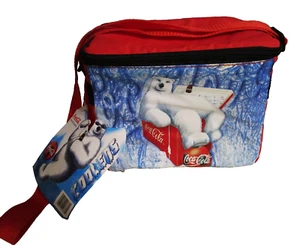 Coca Cola Soft Sided Polar Bear Cooler 1999 Insulated Leak Proof NEW - Picture 1 of 4